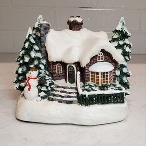 Thomas Kinkade Teleflora "A Village Christmas"